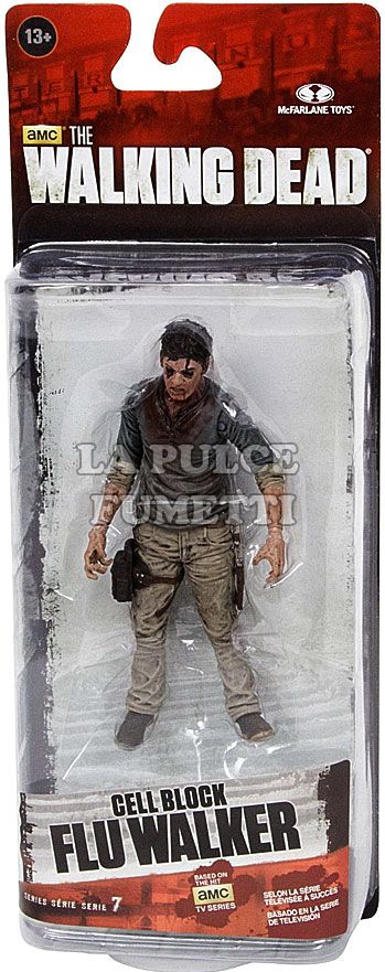 WALKING DEAD TV SERIE 7.5 - CELL BLOCK FLU WALKER